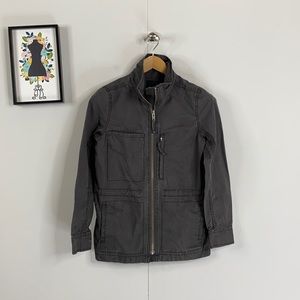 Madewell Cotton Zip Up Utility Ranger Jacket